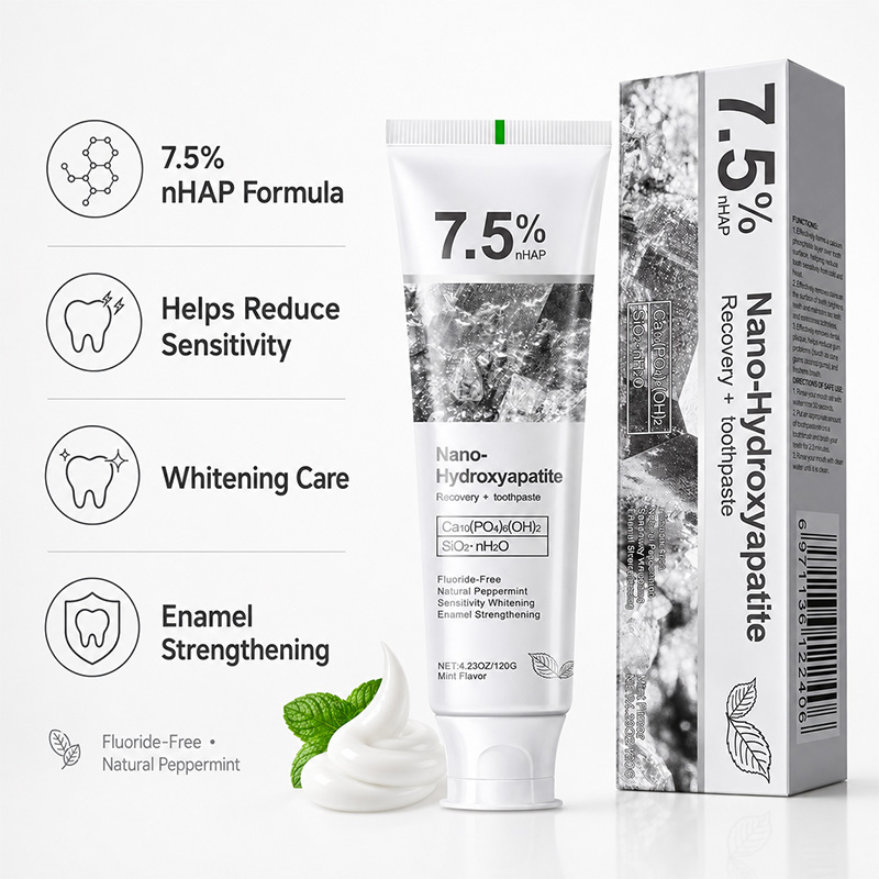 5/6Pcs 7.5% nHAP Nano Hydroxya - Teeth Whitening Kit recension och pris