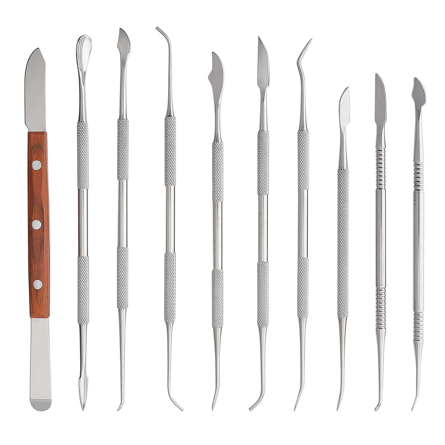 10pcs Dental Wax Carving Tools - Teeth Whitening Kit recension och pris