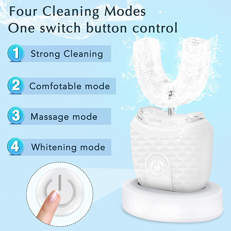 U-Shaped Rechargeable Light Qu - Teeth Whitening Kit recension och pris