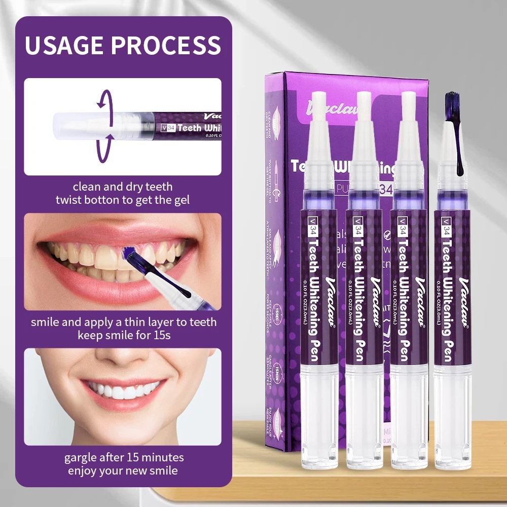 Vaclav V34 Purple Teeth Whiten - Teeth Whitening Near Me recension och pris
