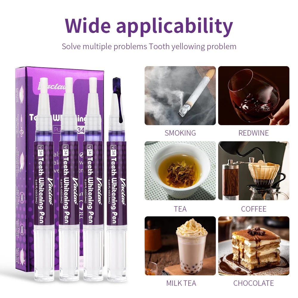 Vaclav V34 Purple Teeth Whiten - Teeth Whitening Near Me recension och pris